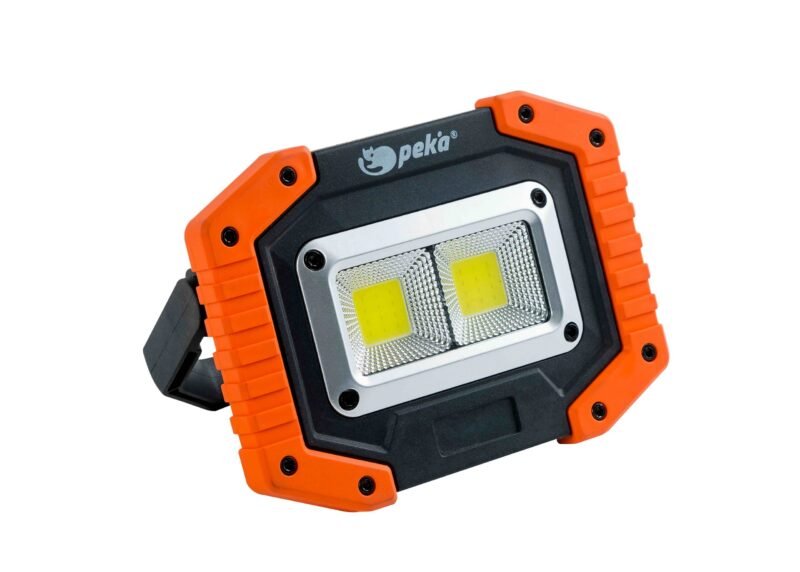 linterna de trabajo led 500 lumenes ip44 3 modos de uso 4,5 a 9 hrs de uso 4000mah de bateria — vista 3