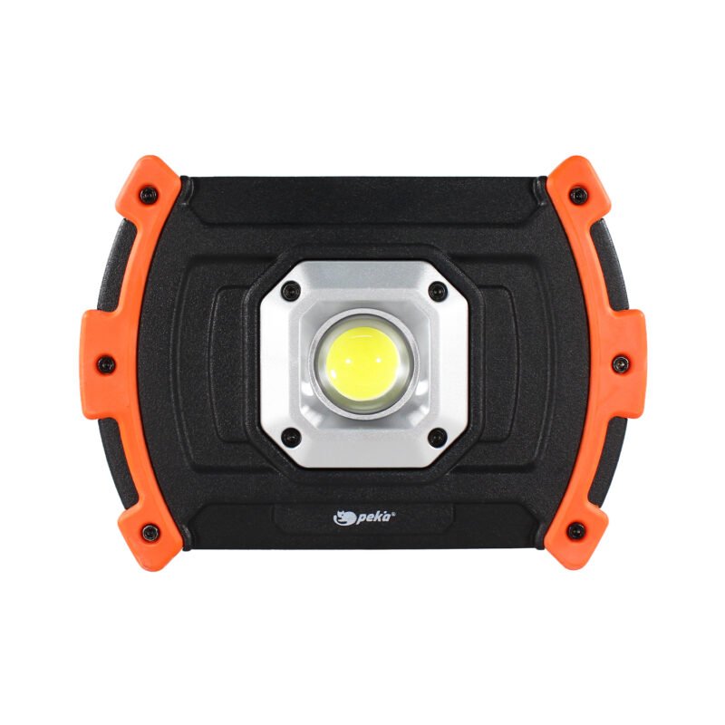 linterna de trabajo led recargable 10 watts 4400mah 1000 lumenes 3 a 6 hrs de uso ip 44 powerbank incluida — vista 3