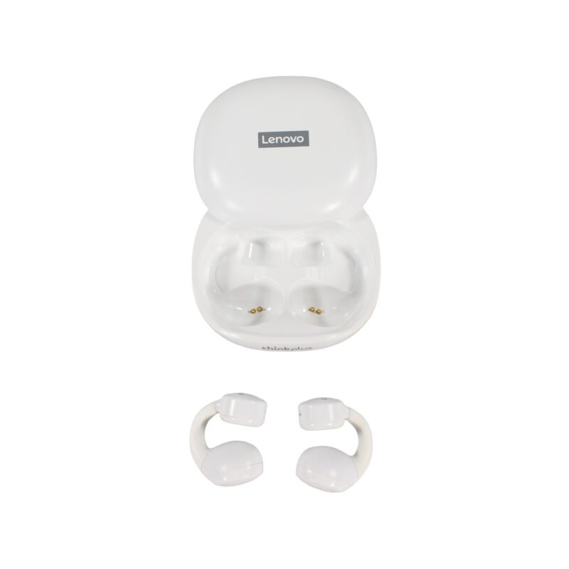 audifono lenovo twins bt v5.2, impermeable ipx4, microfono hd, bateria 350mah, diseÑo ergonomico.white — vista 4