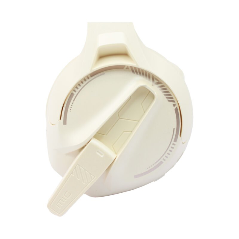 audifono monster bt v5.3, 600mah, 25h uso, carga rapida, diseÑo ajustable y plegable. beige