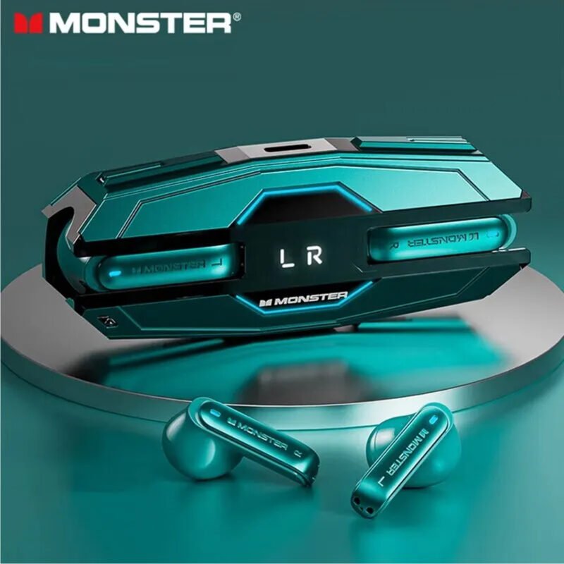 audifono in ear, bt v5.3, 10m alcance, 20h reproduccion, 1.5h carga, bateria 300mah. green — vista 3