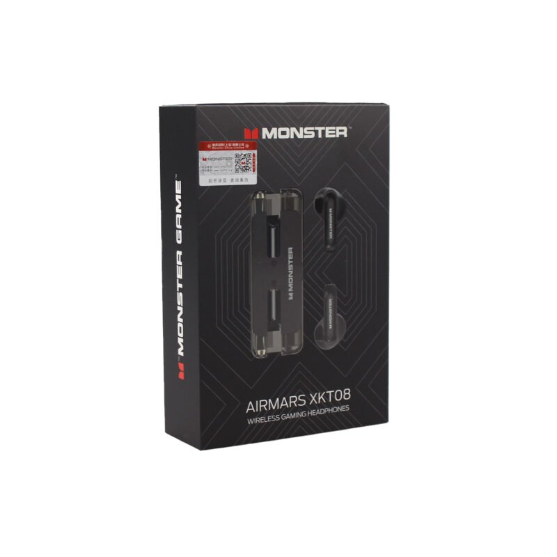 audifono monster bt v5.3 uso continuo 5 hrs black — vista 2