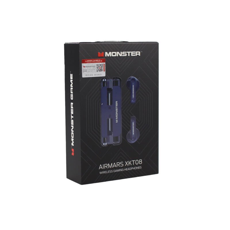 audifono monster bt v5.3 uso continuo 5 hrs blue — vista 2