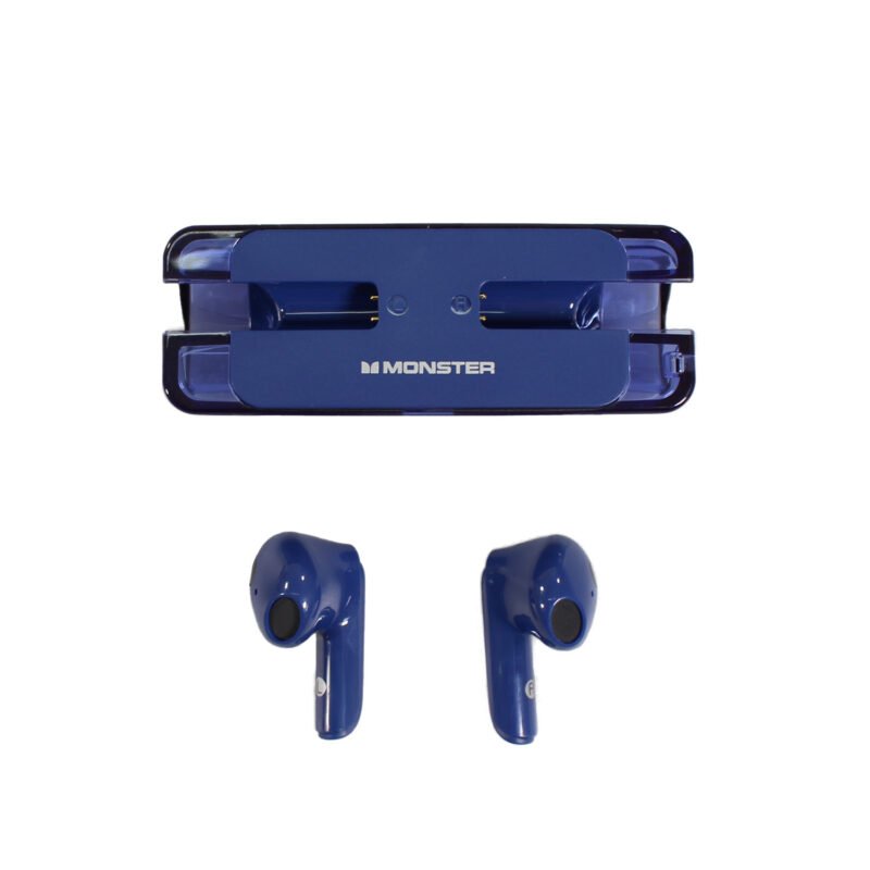 audifono monster bt v5.3 uso continuo 5 hrs blue — vista 4