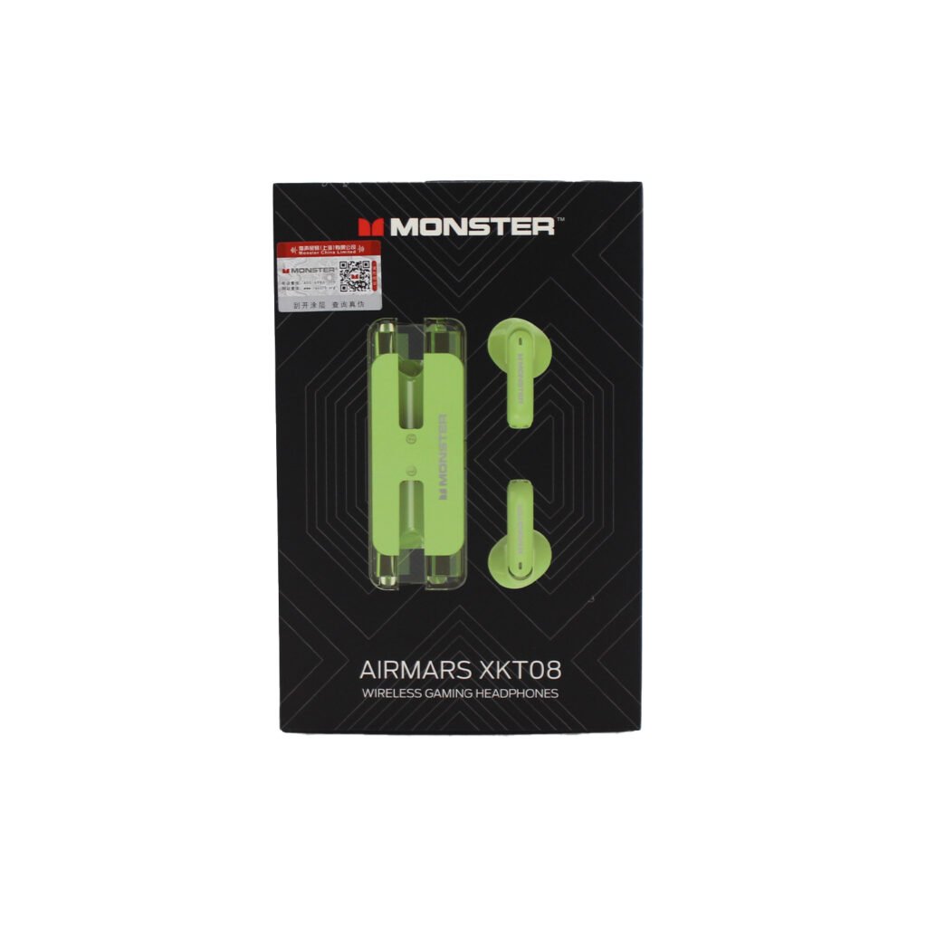 audifono monster bt v5.3 uso continuo 5 hrs green