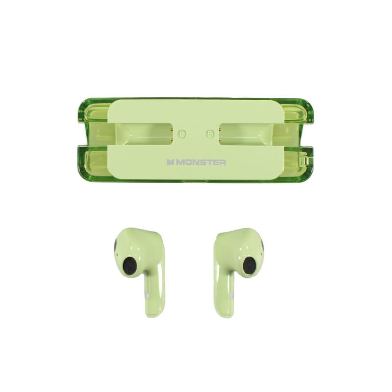 audifono monster bt v5.3 uso continuo 5 hrs green — vista 4