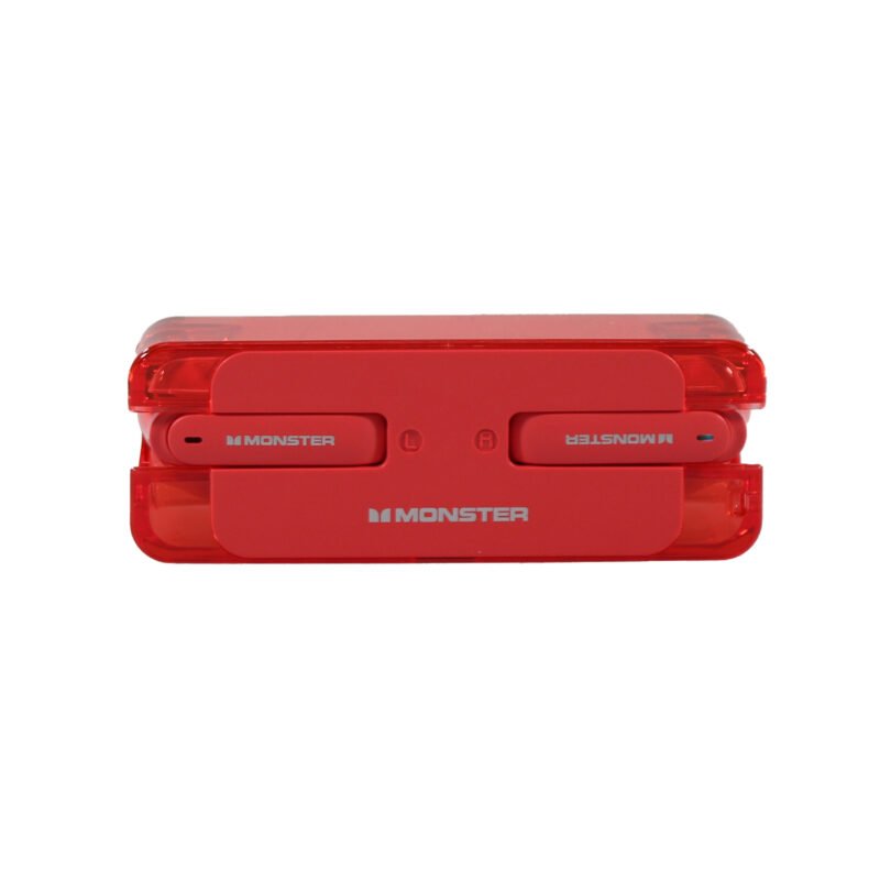 audifono monster bt v5.3 uso continuo 5 hrs red — vista 4