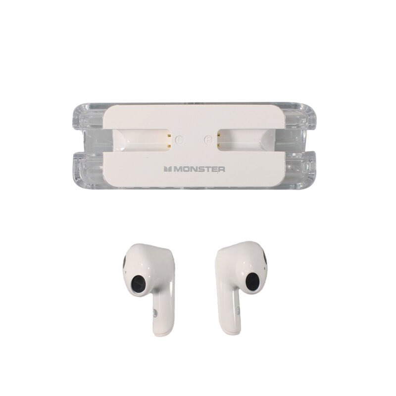 audifono monster bt v5.3 uso continuo 5 hrswhite — vista 4