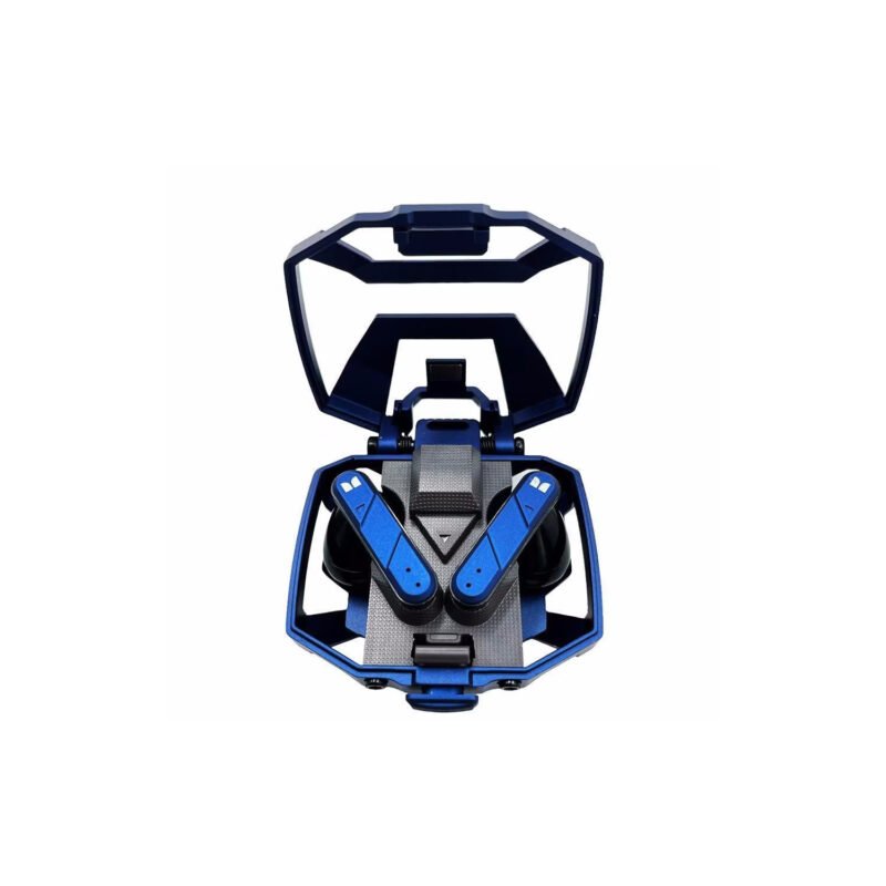 audifono monster inalambricos, bt v5.2, carga tipo c, 10m alcance, 13mm diametro. blue — vista 2