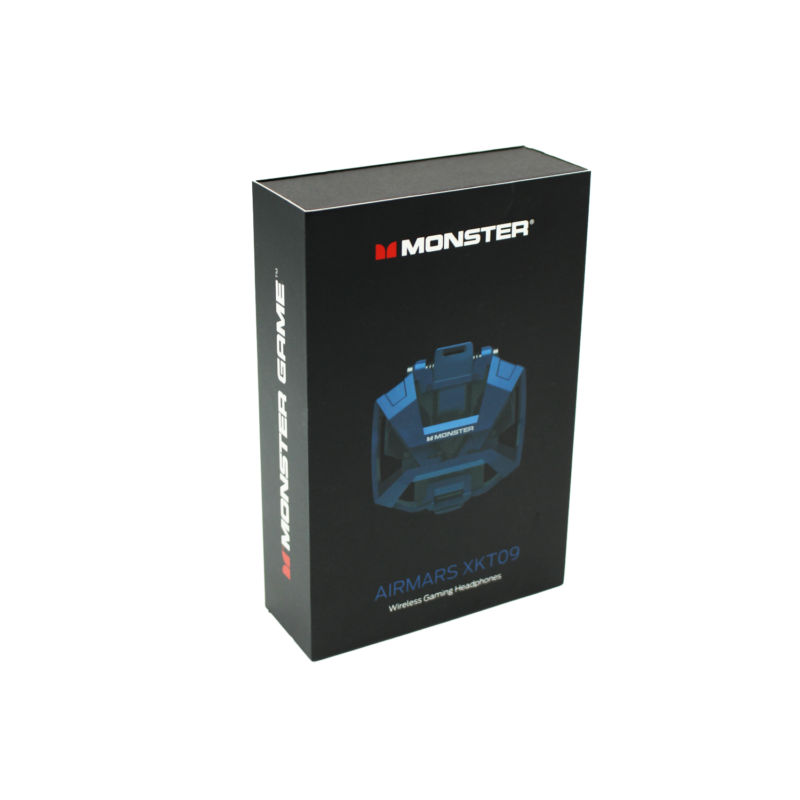 audifono monster inalambricos, bt v5.2, carga tipo c, 10m alcance, 13mm diametro. blue — vista 6