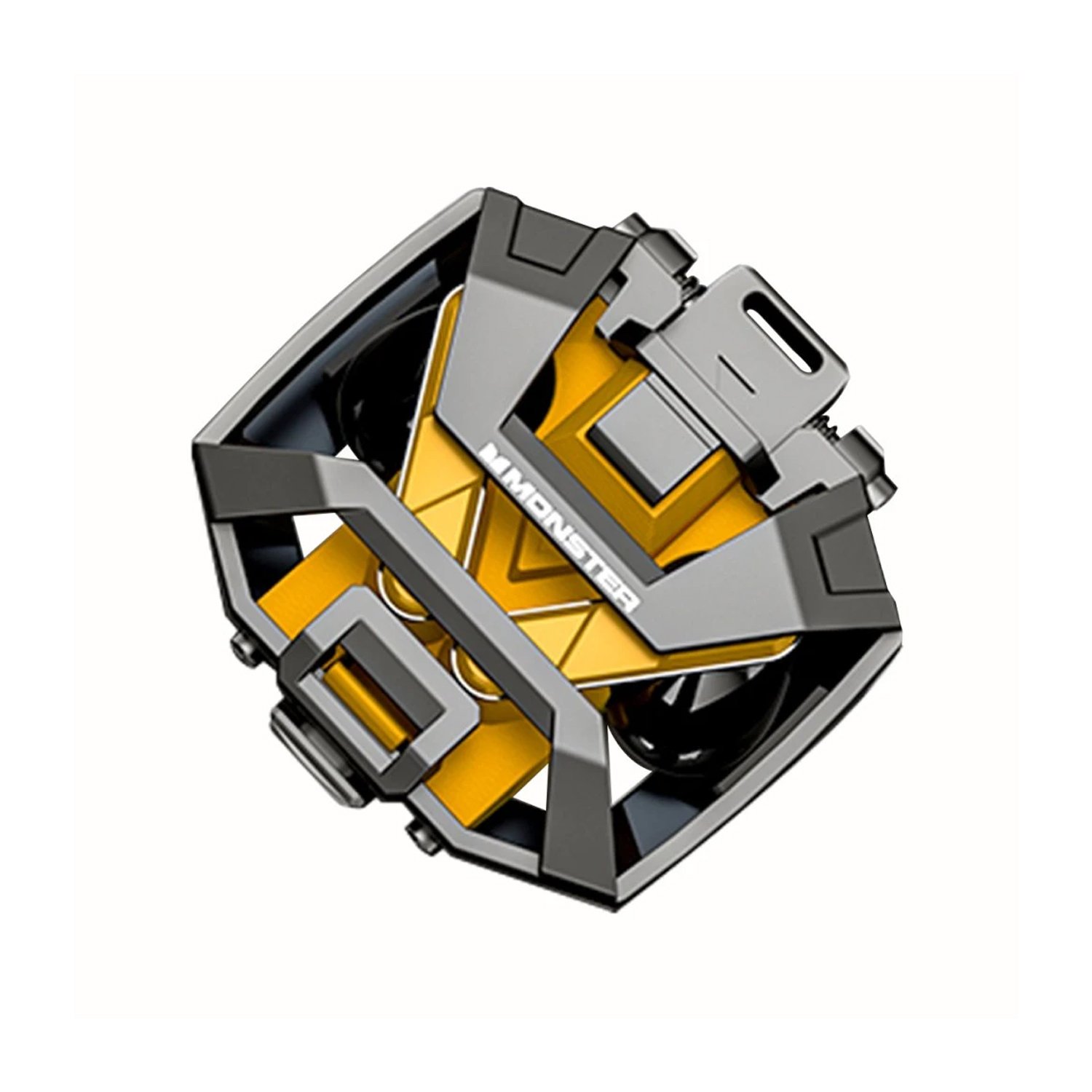 audifono monster inalambricos, bt v5.2, carga tipo c, 10m alcance, 13mm diametro. yellow audifono monster inalambricos, bt v5.2, carga tipo c, 10m alcance, 13mm diametro. yellow