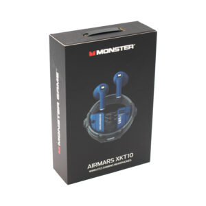 audifono monster inalambricos, bt v5.3, formato in ear, bateria 300mah, diseÑo semi internal. blue