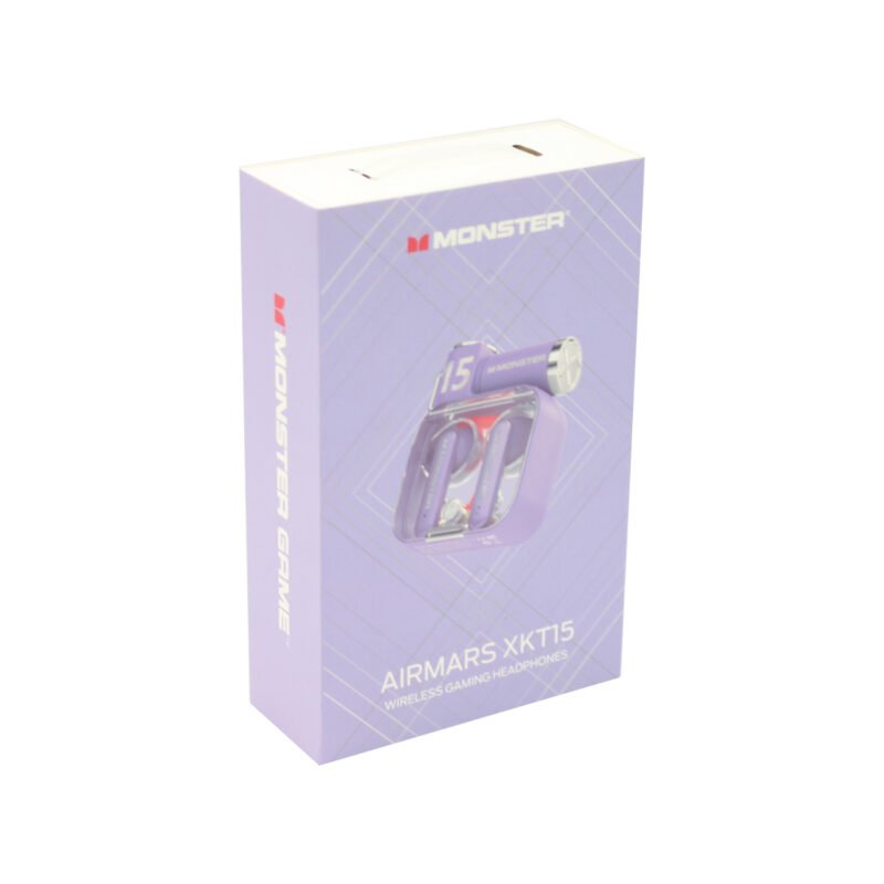 audifono monster inalambricos xkt15 purple — vista 3