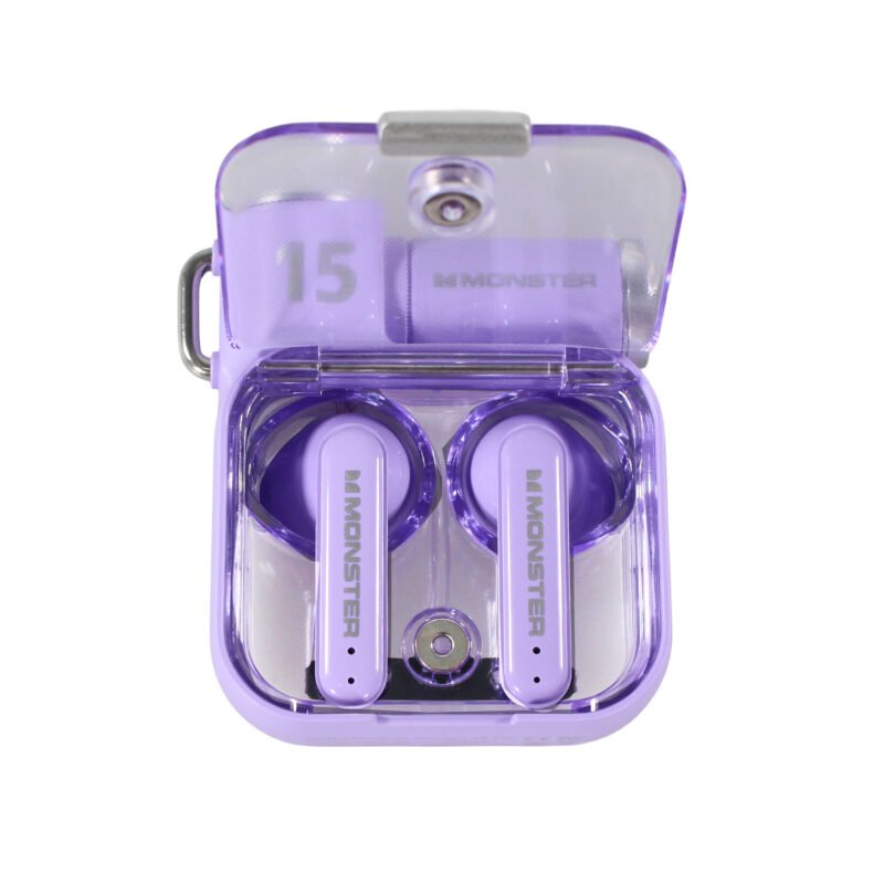 audifono monster bt v5.3 uso continuo 5 hrs purple