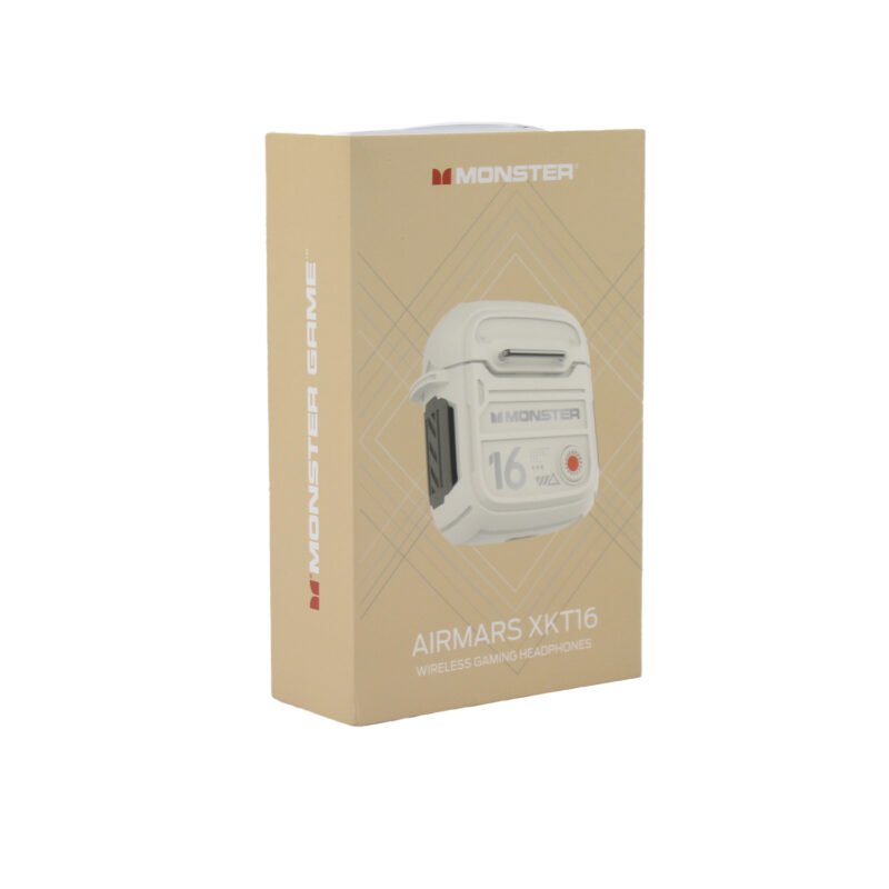 audifono monster bt v5.3 uso continuo 4 hrs beige — vista 2