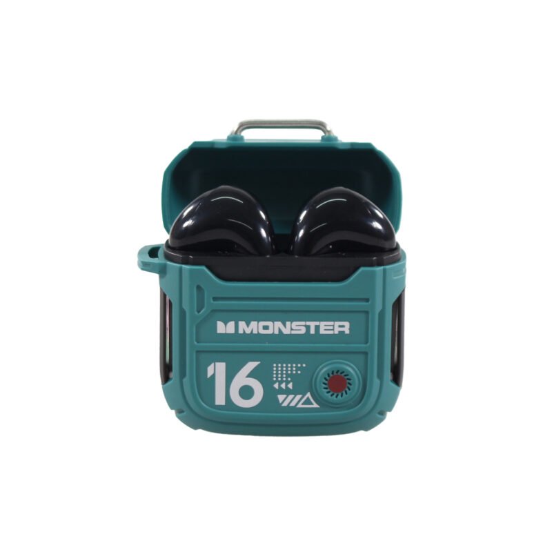 audifono monster bt v5.3 uso continuo 4 hrs green — vista 4