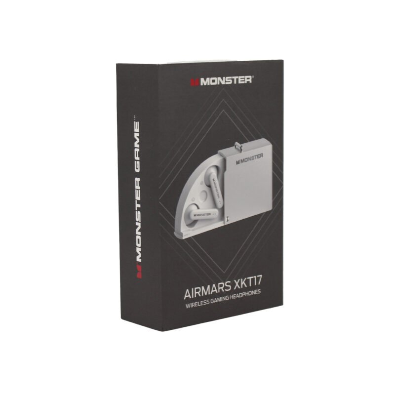 audifono monster bt v5.3 3.7v/30mah tipo c silver — vista 2