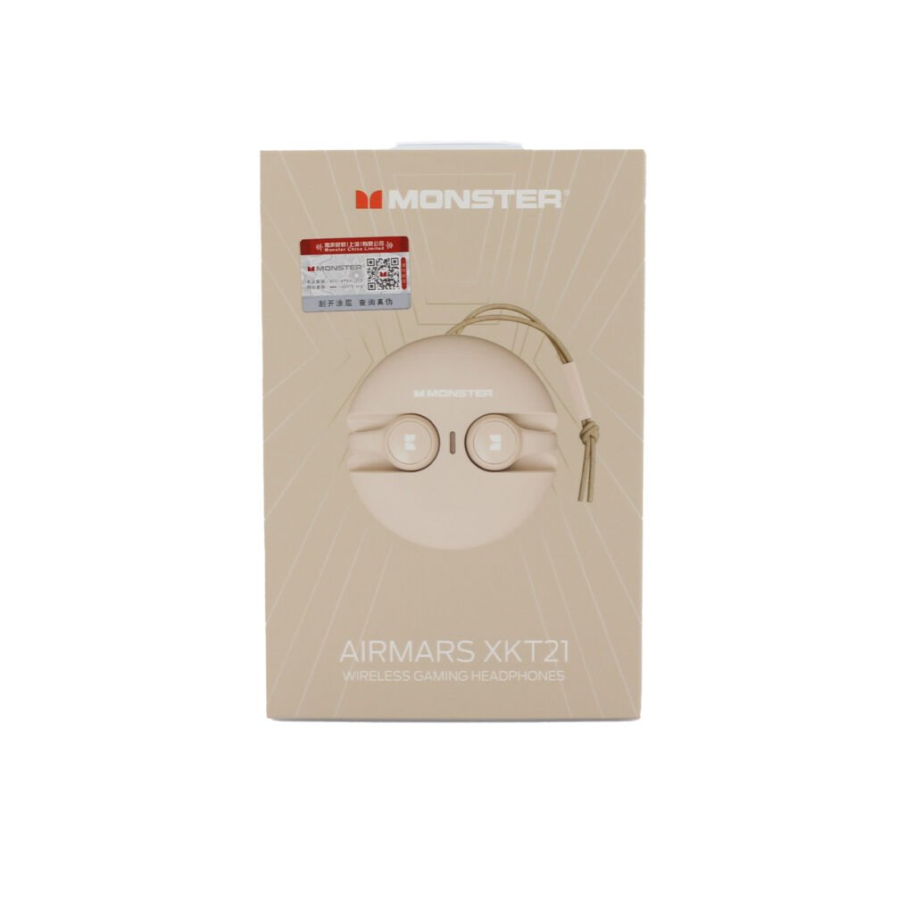 audifono monster bt v5.3 uso continuo 4hrs beige