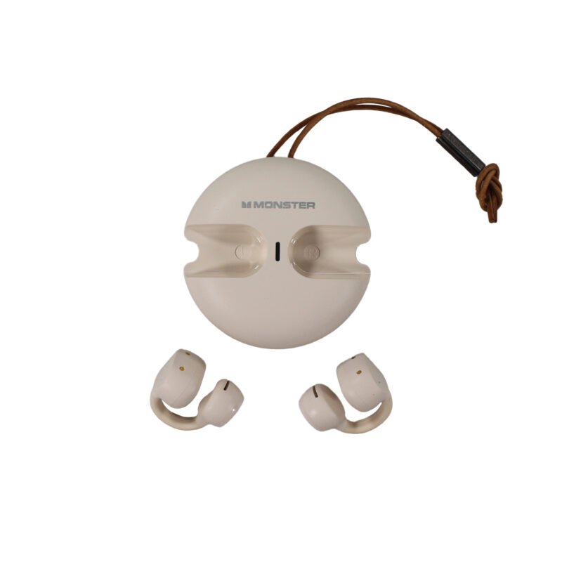audifono monster bt v5.3 uso continuo 4hrs beige — vista 4