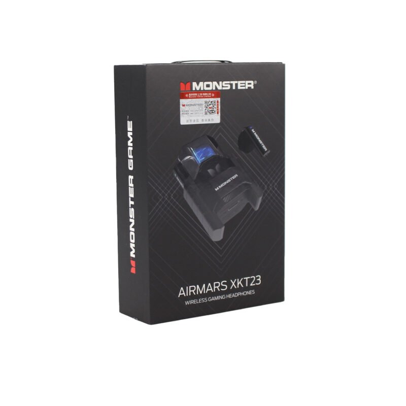audifono monster bt v5.3 uso continuo 4hrs black — vista 2