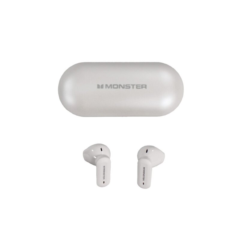 audifono monster bt v5.4 uso continuo 4hrswhite — vista 4