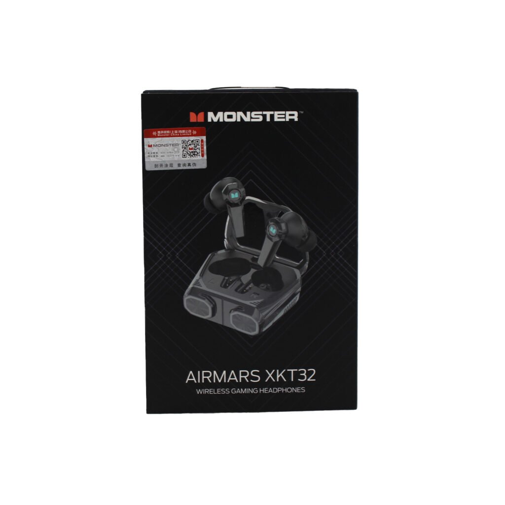 audifono monster bt v5.4 uso continuo 4hrs carga tipo c black