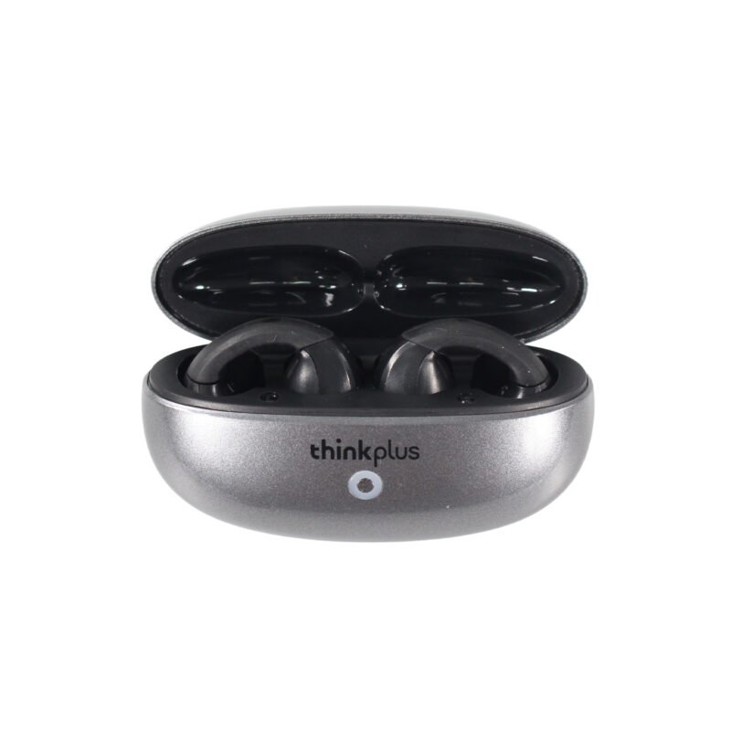 audifono lenovo de conduccion, bt v5, 35h duracion, sonido hifi, toque inteligente. black — vista 3