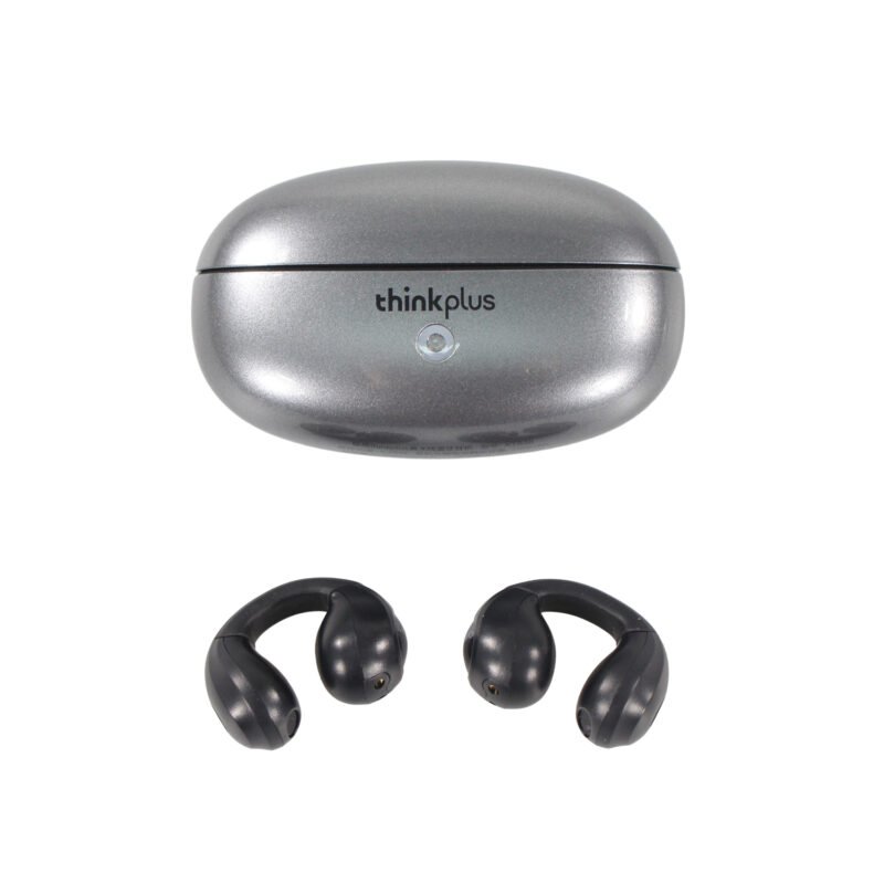 audifono lenovo de conduccion, bt v5, 35h duracion, sonido hifi, toque inteligente. black — vista 4