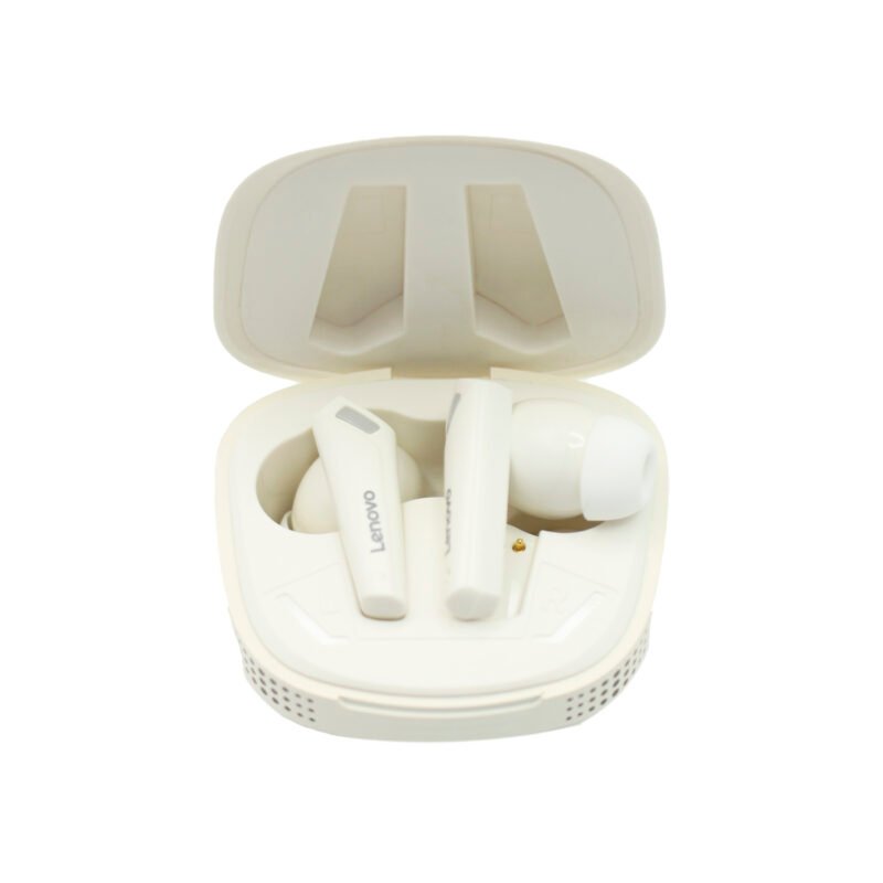 audifono lenovo bt v5.3, 10m, 4.5h uso, 1.5h carga, bateria 250mah, 1.5h carga estuche. — vista 5