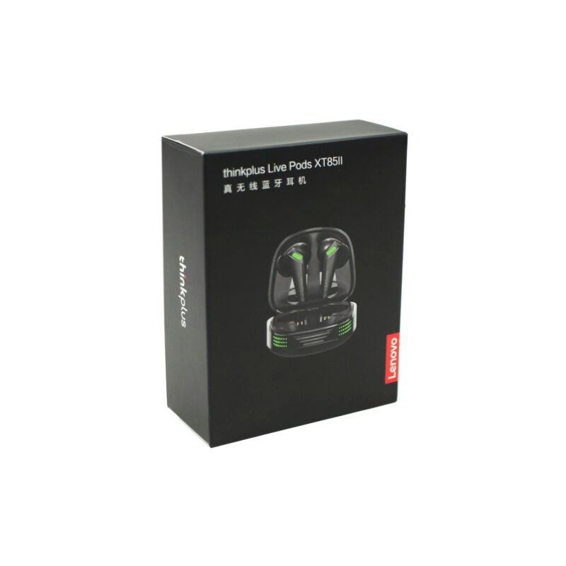 audifono lenovo bt v5.3, 10m, 4.5h uso, 1.5h carga, bateria 250mah, 1.5h carga estuche. — vista 6