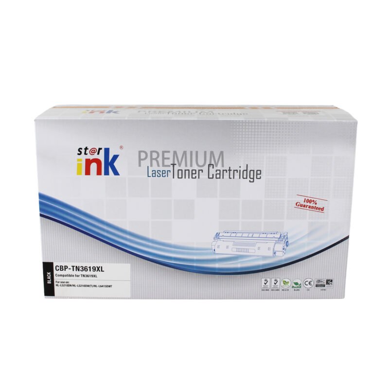 toner starink comp. brother tn3619xl/25k black chi — vista 2