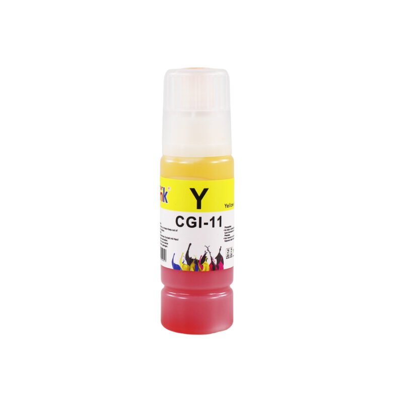 botella tinta starink compatible canon gi 11y yellow 60ml — vista 2