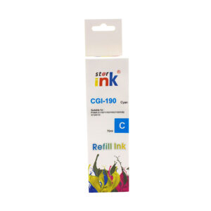botella tinta starink compatible canon p/g1100/g2100/g3100 cyan 70ml