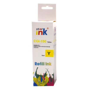 botella tinta starink compatible canon p/g1100/g2100/g3100 yellow 70ml
