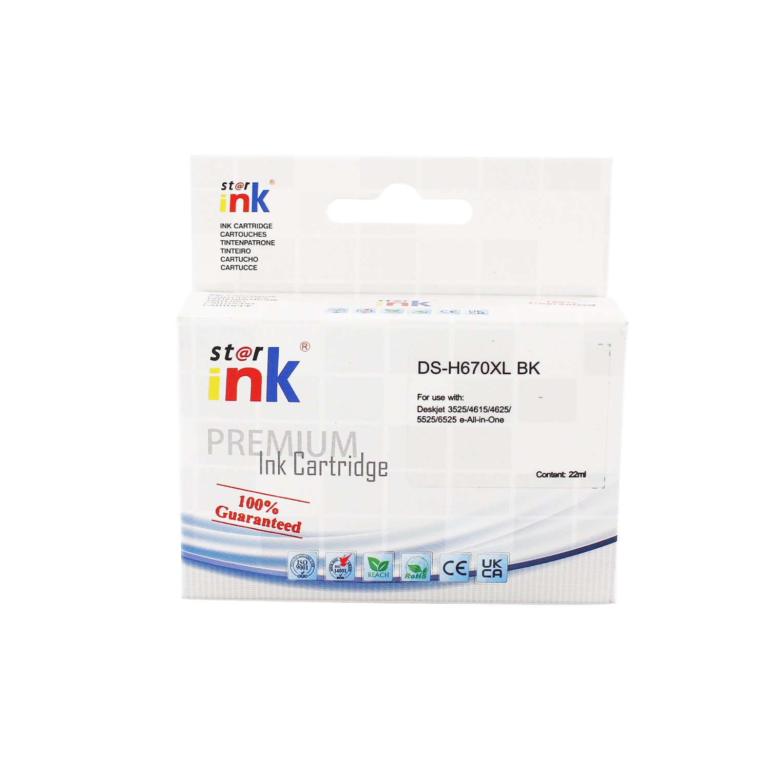 cartucho tinta starink compatible hp 670xl black 21ml cartucho tinta starink compatible hp 670xl black 21ml