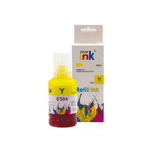 botella tinta starink compatible epson t504y yellow 70ml