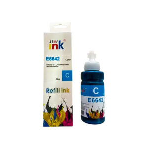 botella tinta starink compatible epson t664c cyan 70ml