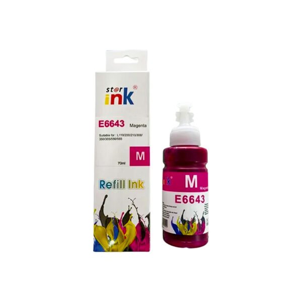 Botella De Tinta Para Epson T664M
