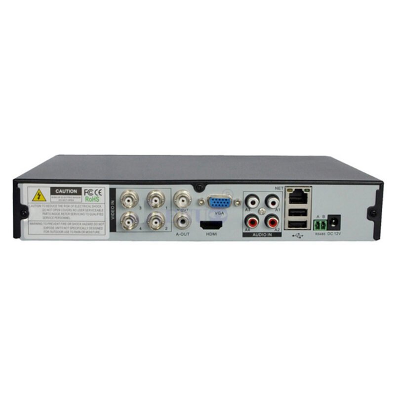 alarma dvr calidad h.264, 4 canales 960p/720p, soporte stream dual, p2p, grabacion por /movimiento.