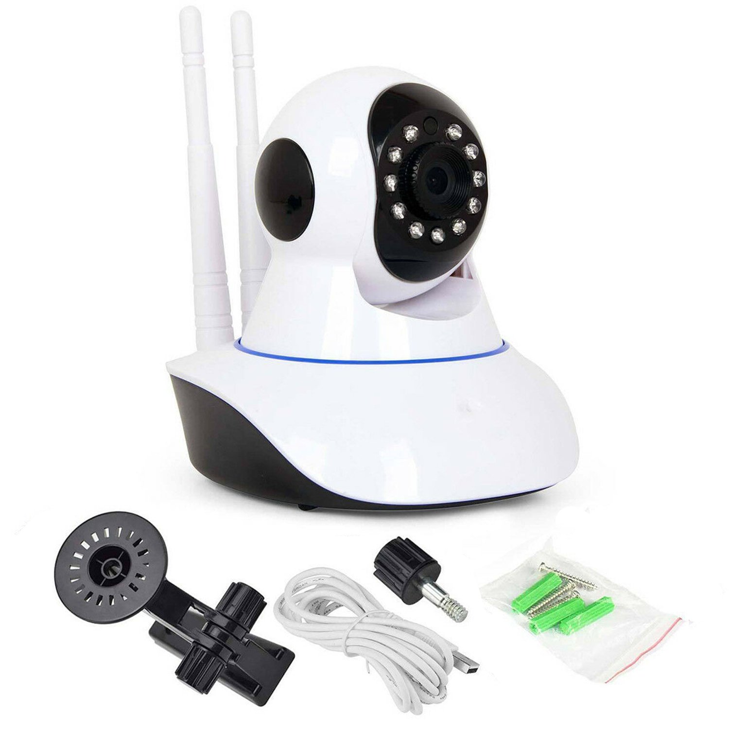 camara de seguridad wifi.white camara de seguridad wifi.white