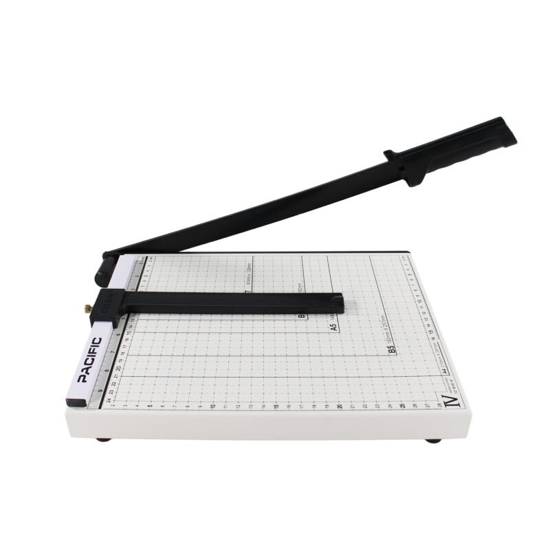 guillotina pacific a3, ajustador de medidas, auto prensado, corta 12 hojas, tamaÑo 12” x 15”. — vista 5