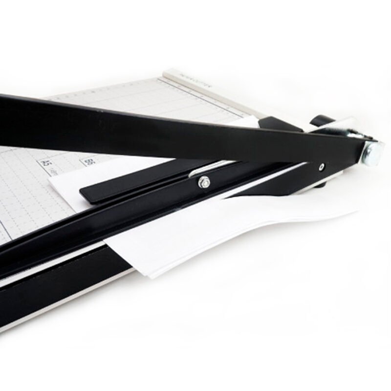 guillotina pacific a3, ajustador de medidas, auto prensado, corta 10 hojas, tamaÑo 18” x 15”. — vista 3