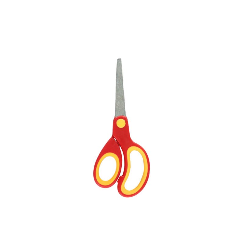 tijera pacific de acero inoxidable 6.8", mango ergonomico, alto rendimiento, ideal para oficina y escuela. — vista 2