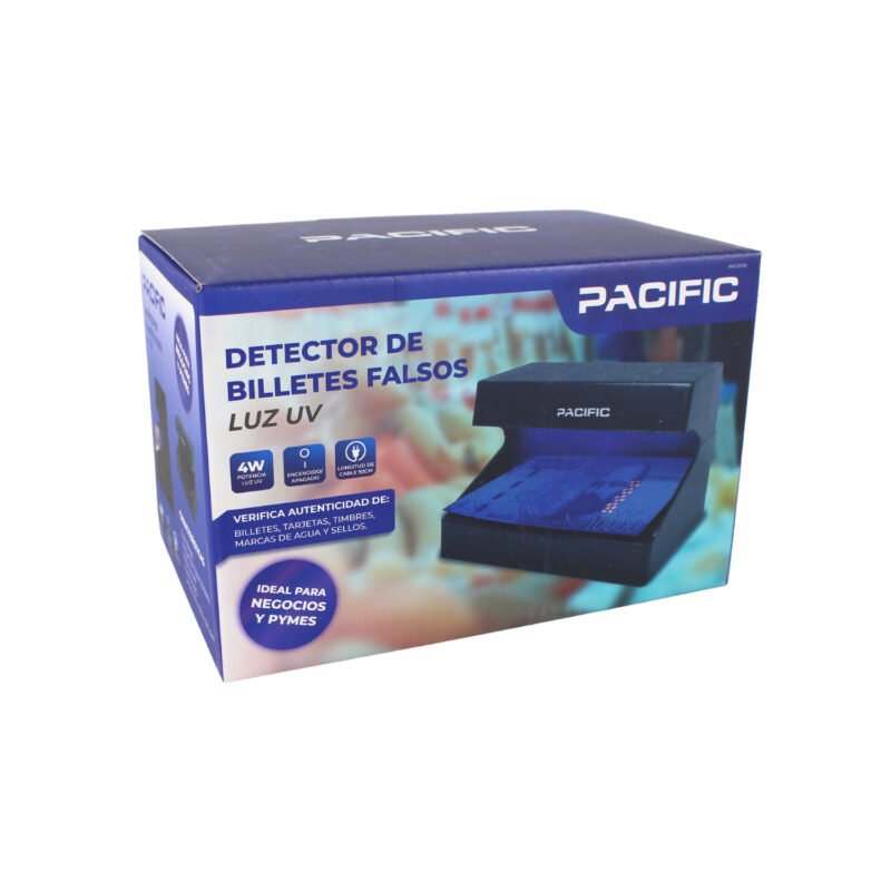 detector billetes pacific, lampara ultravioleta (uv), tubo fluorescente blb t5, consumo 4w, cable 220v. — vista 5