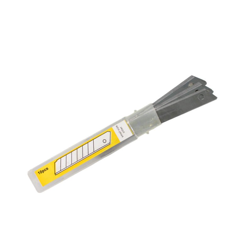 set 10 cuchillas para cartonero pacific, 10 unidades, para cuchillos de 16cm x 9mm, con guias para corte. — vista 3