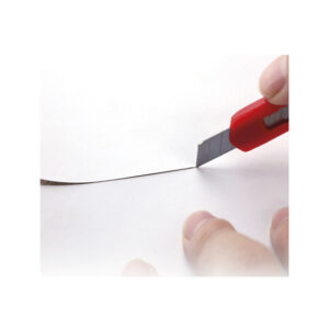 cuchillo cartonero de 13 cm pacific, espesor de hoja 9 mm, mango comodo