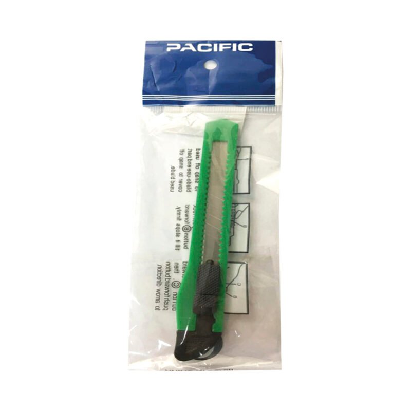 cuchillo cartonero de 13 cm pacific, espesor de hoja 9 mm, mango comodo — vista 3