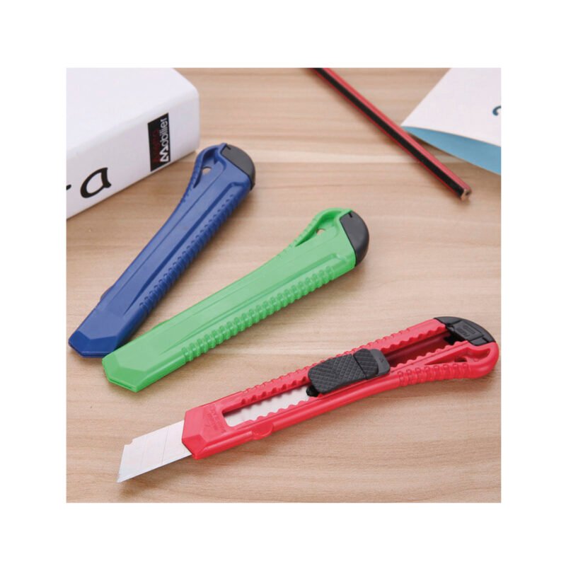 cuchillo cartonero de 15 cm pacific, espesor de hoja 18 mm, mango comodo y fuerte — vista 2