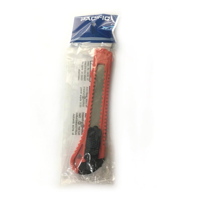 cuchillo cartonero de 15 cm pacific, espesor de hoja 18 mm, mango comodo y fuerte — vista 3