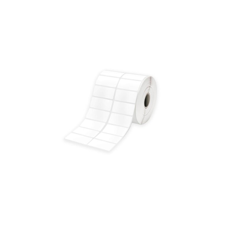 etiquetas adhesivas pacific, semi brillante, impermeable, para codigos de barra.pack 2000 un. white — vista 2